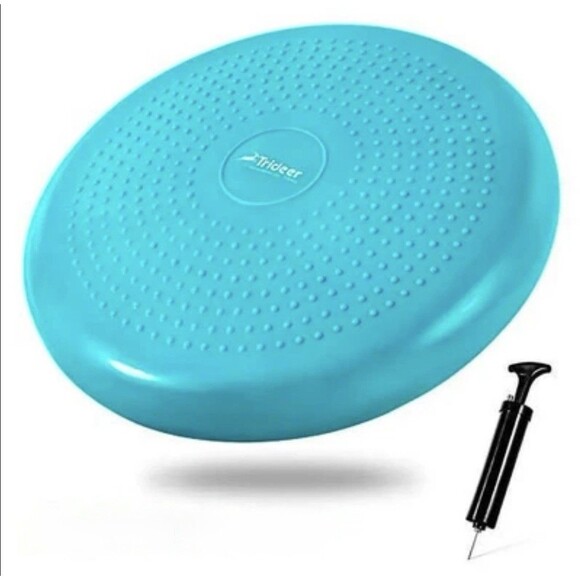 Trideer Inflatable Wobble Cushion Seating Extra Thick Core Balance Disc Wiggle - Picture 1 of 6